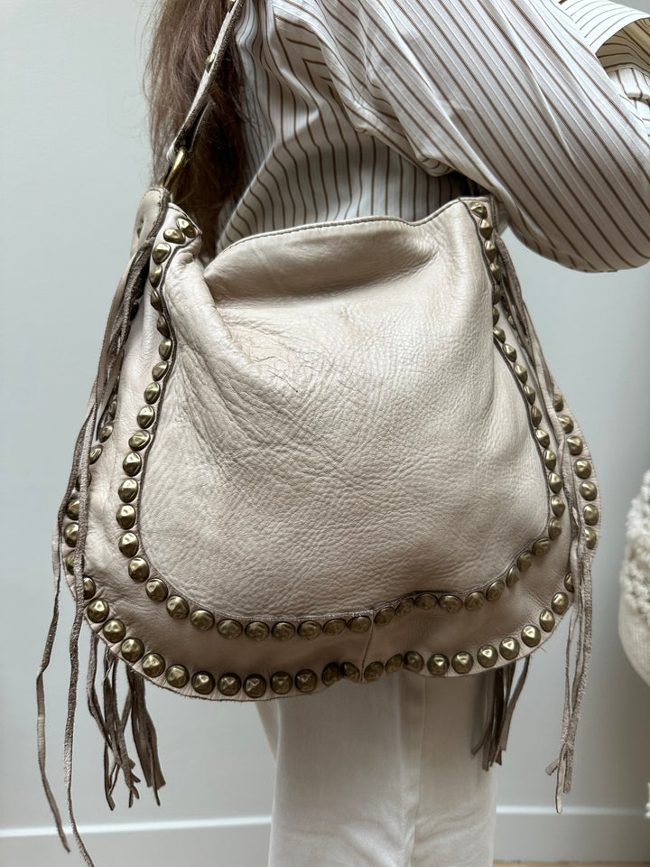 Boho Stud Shoulder Bag