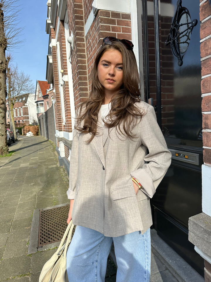Linen Look Spring Blazer