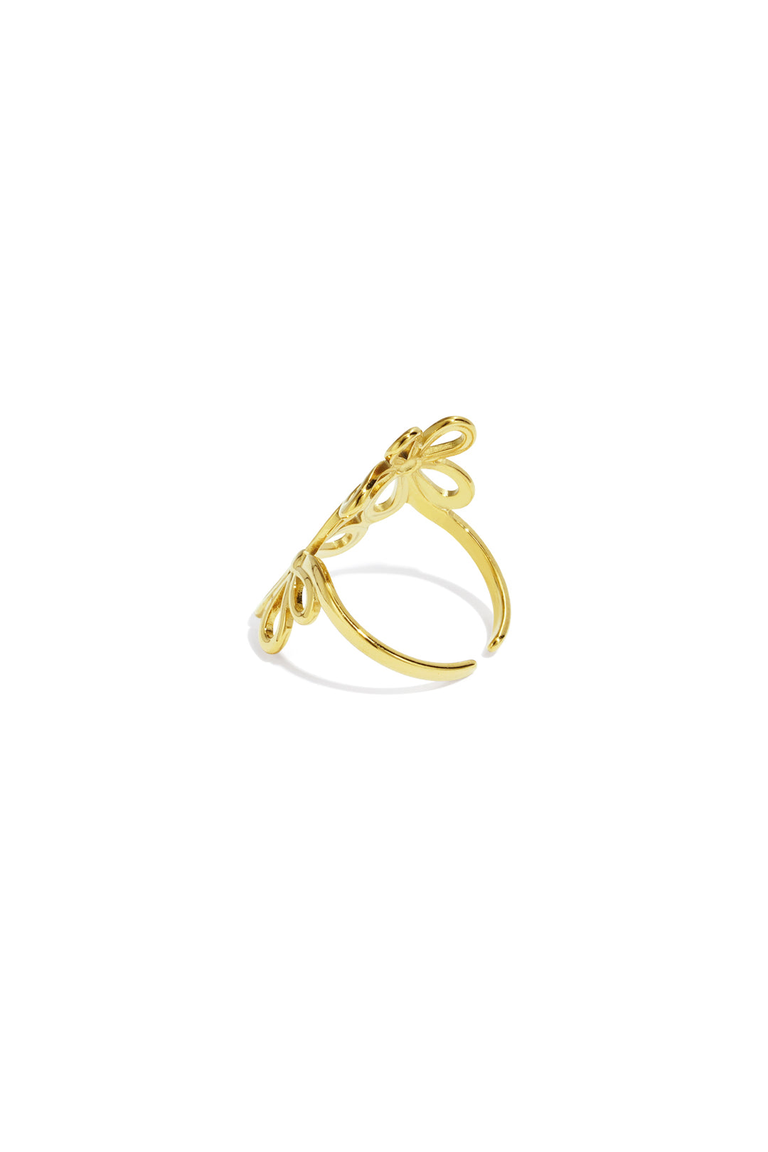Golden Flower Ring