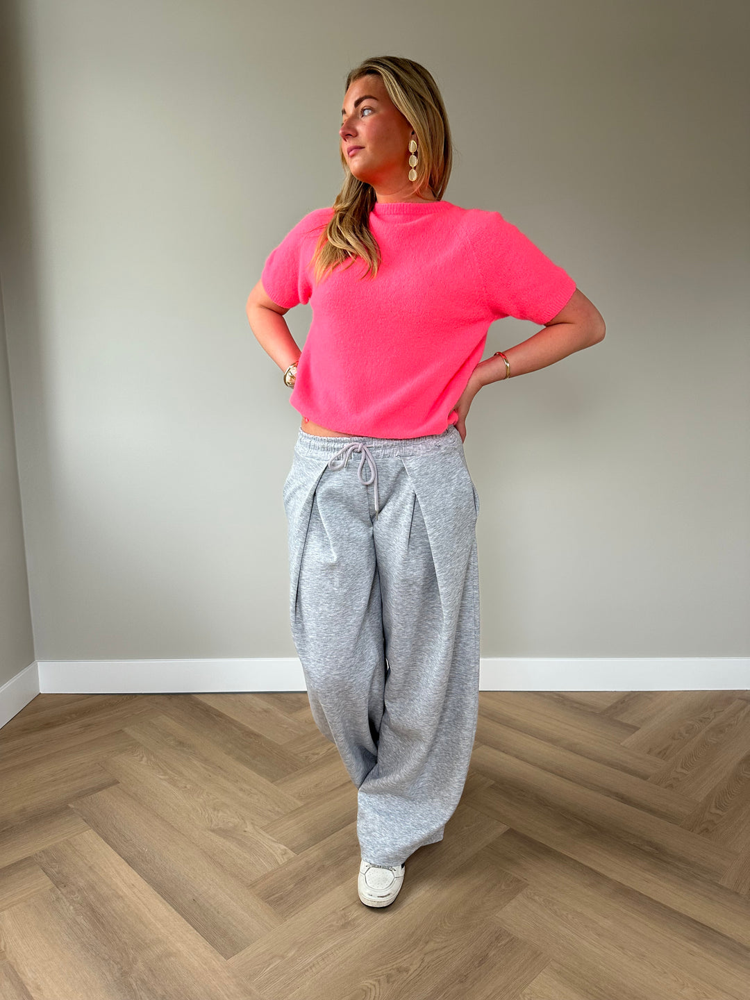 Soft Knit Short Sleeve Top