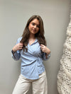 Sky Wrap Blouse