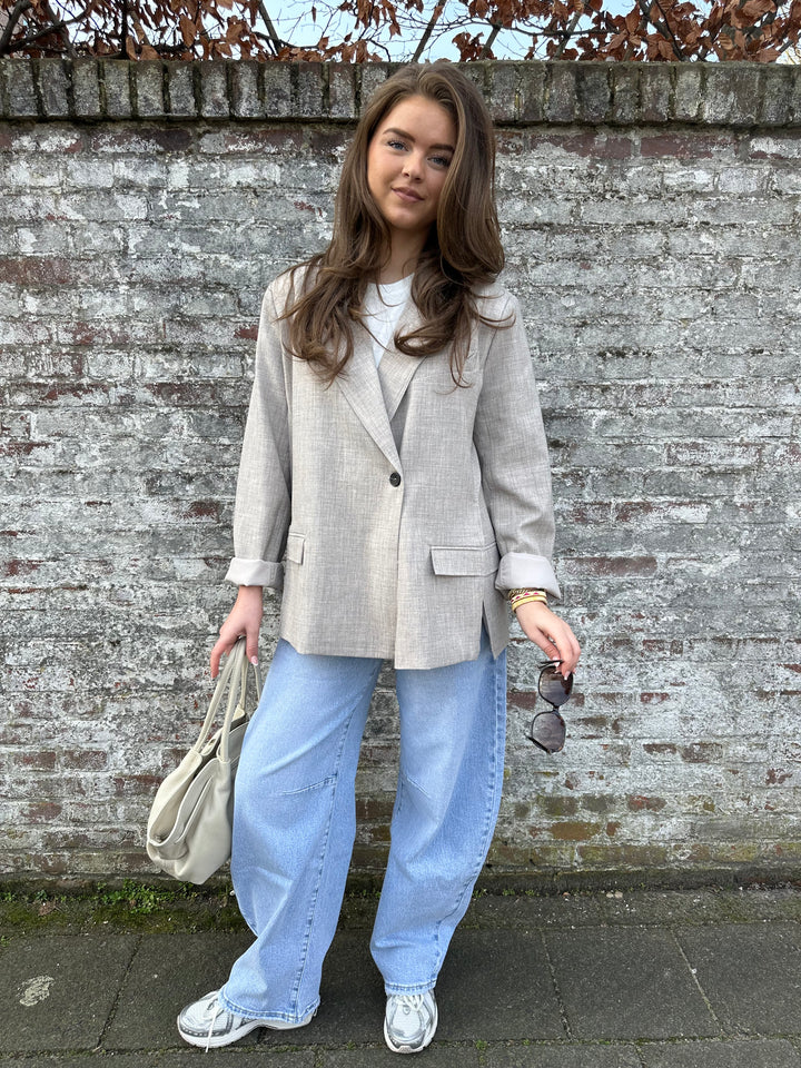 Linen Look Spring Blazer