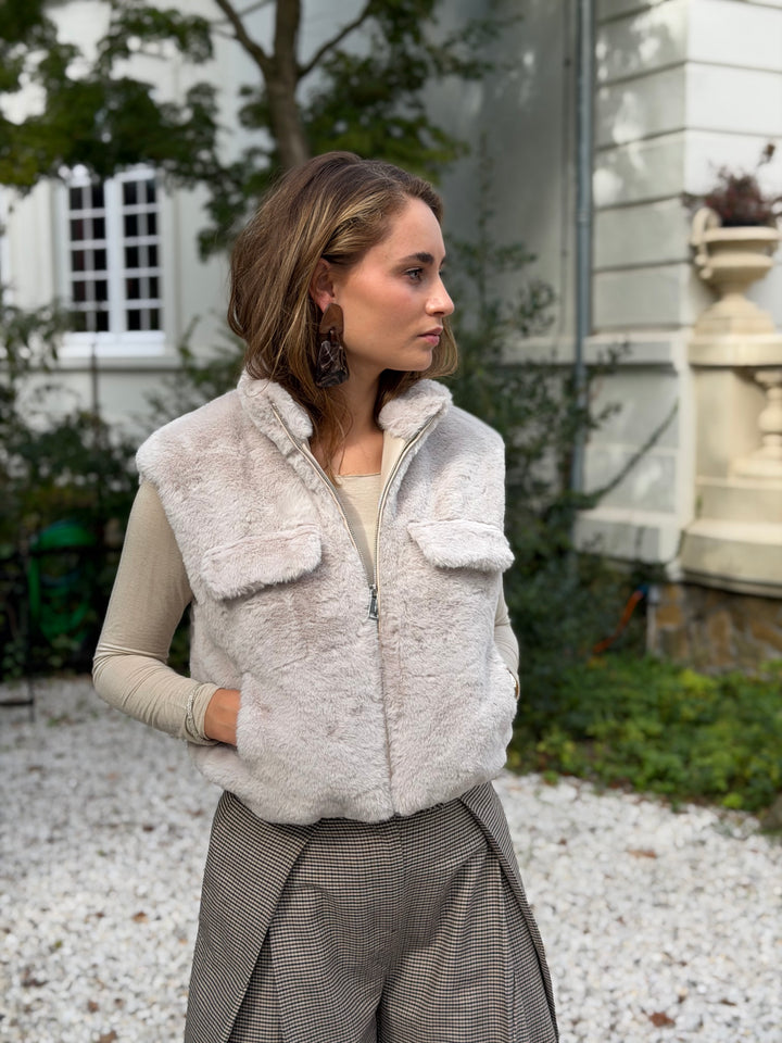 Mila Faux Fur Bodywarmer
