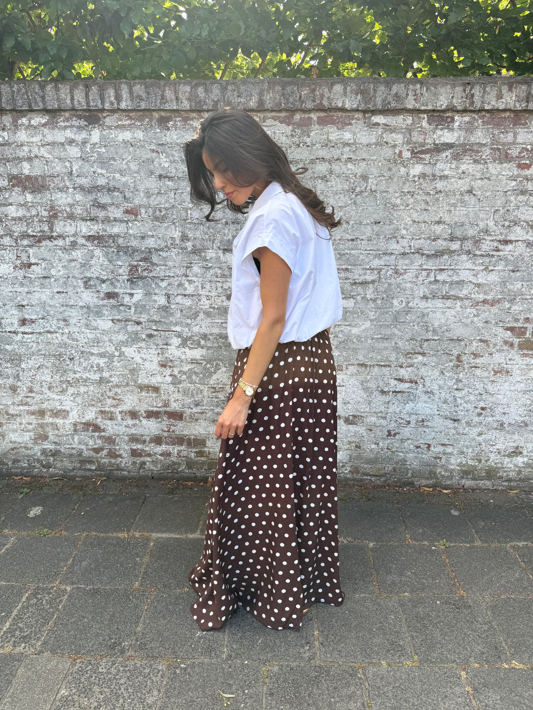 Choco Brown Maxi Skirt - PRE ORDER