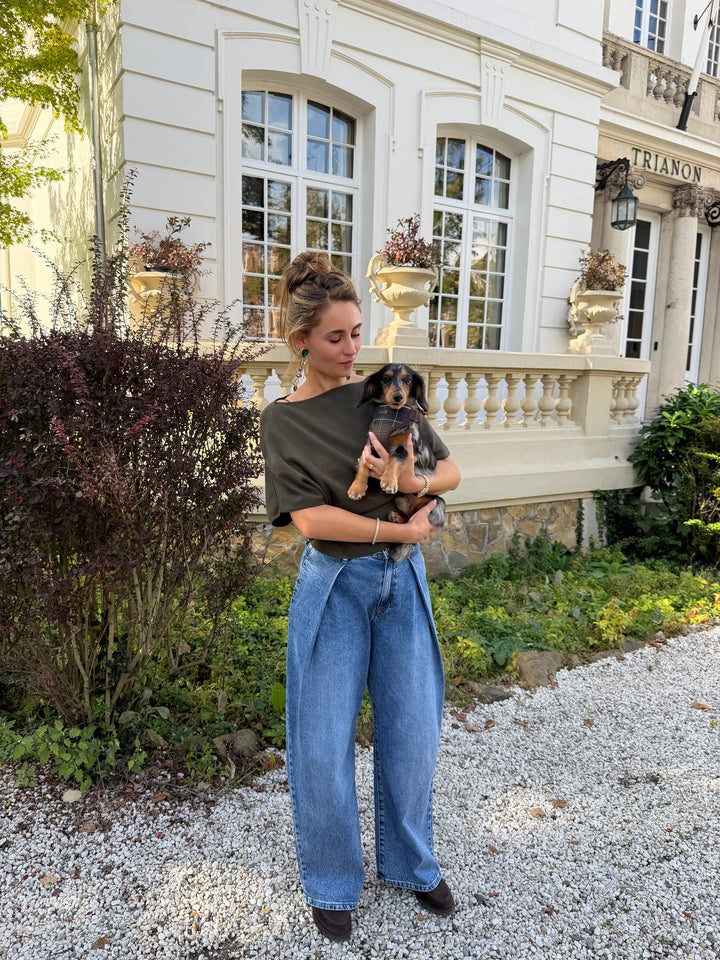 Pleated Tall Jeans - PRE ORDER