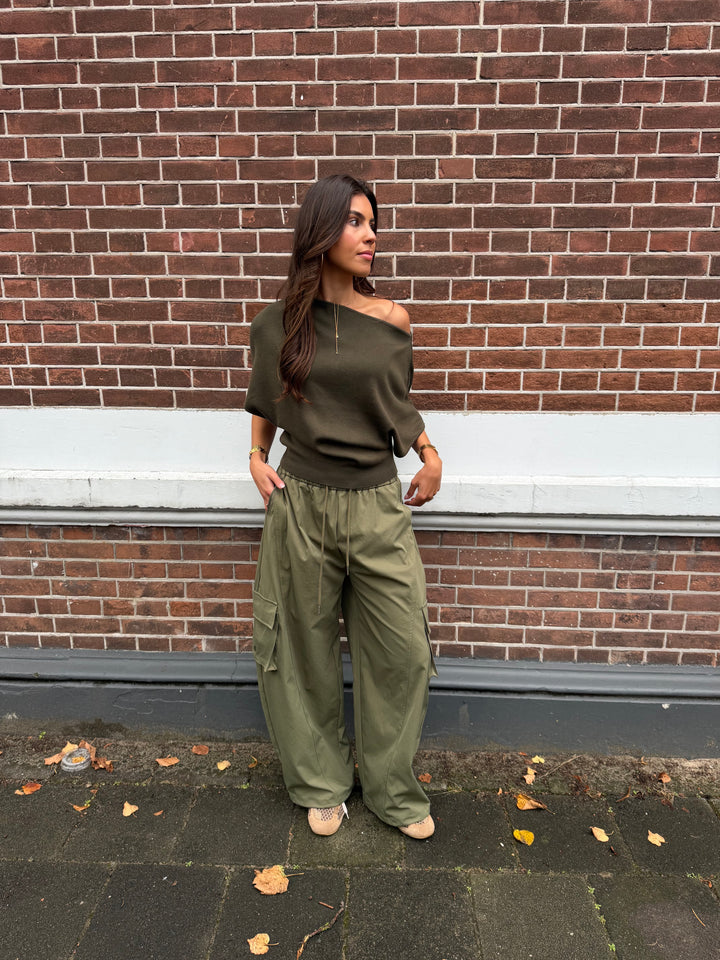 Cargo Wide Pants