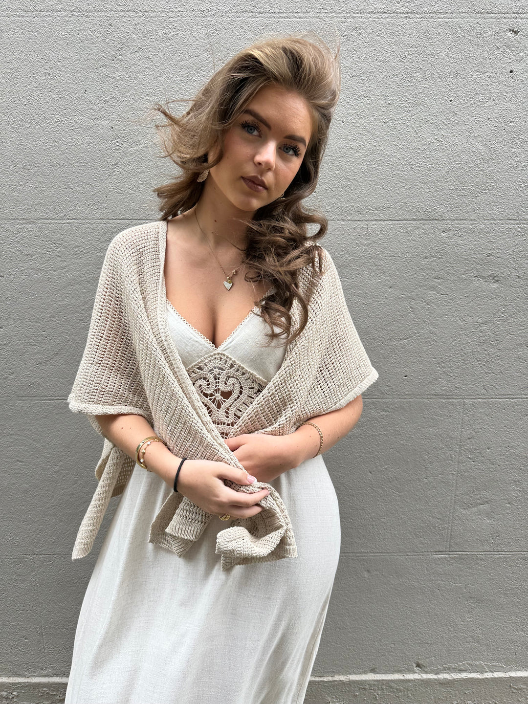Santorini Knit Cover-Up