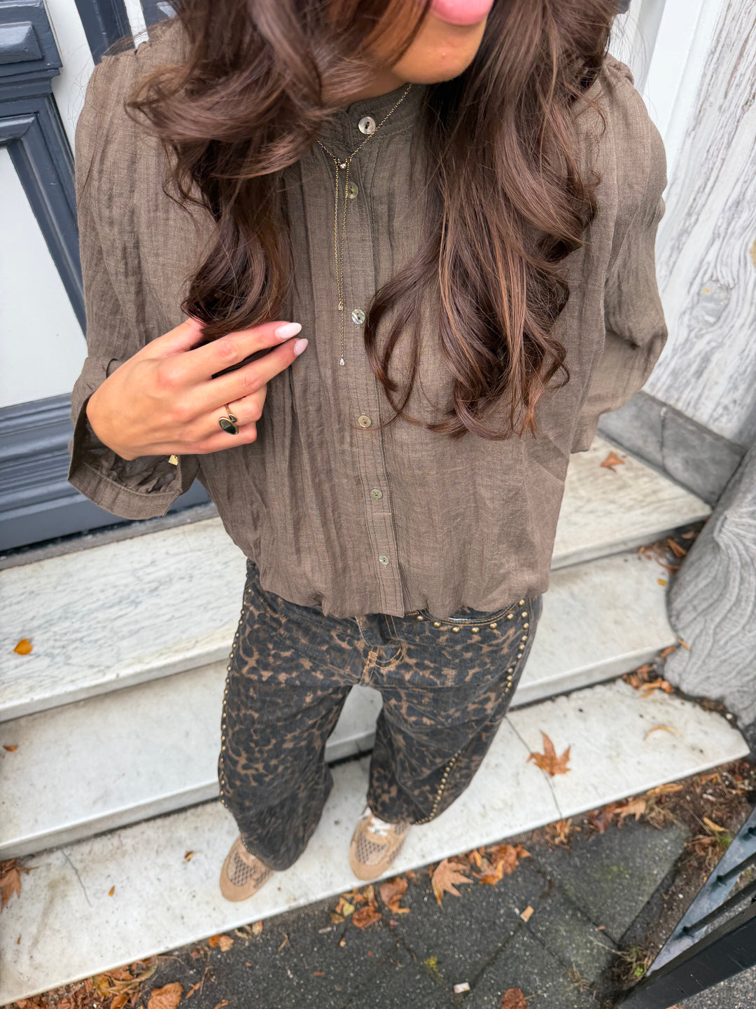Saar Linen Blouse