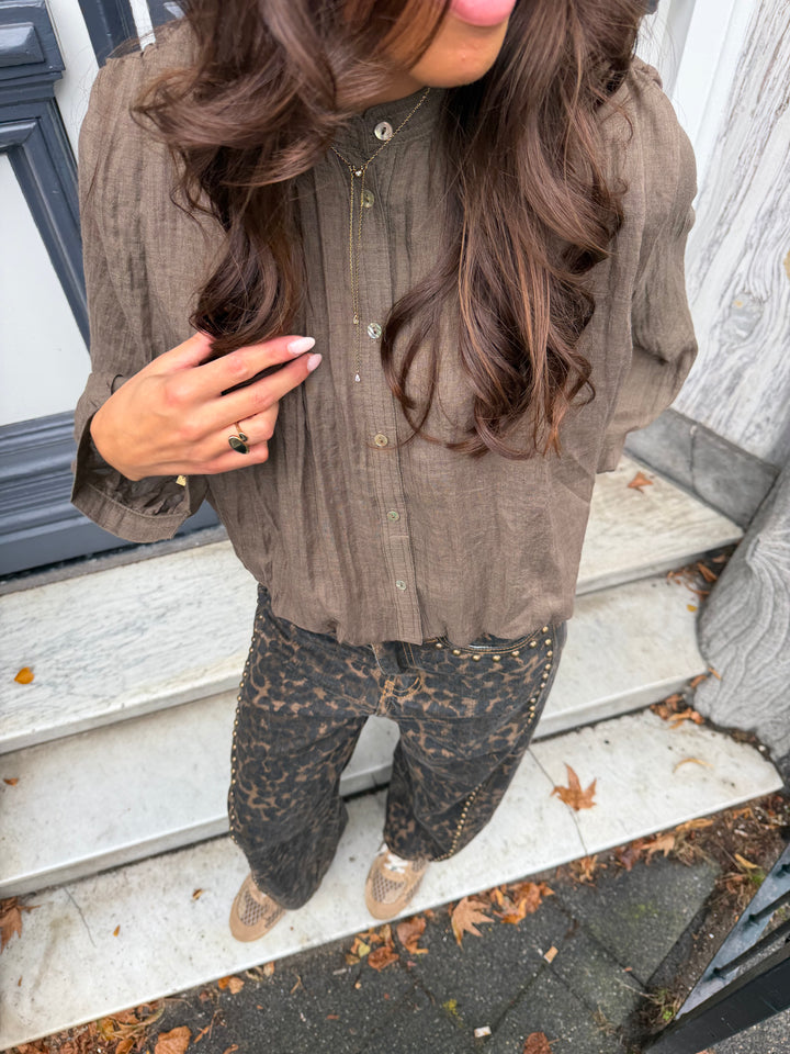 Saar Linen Blouse