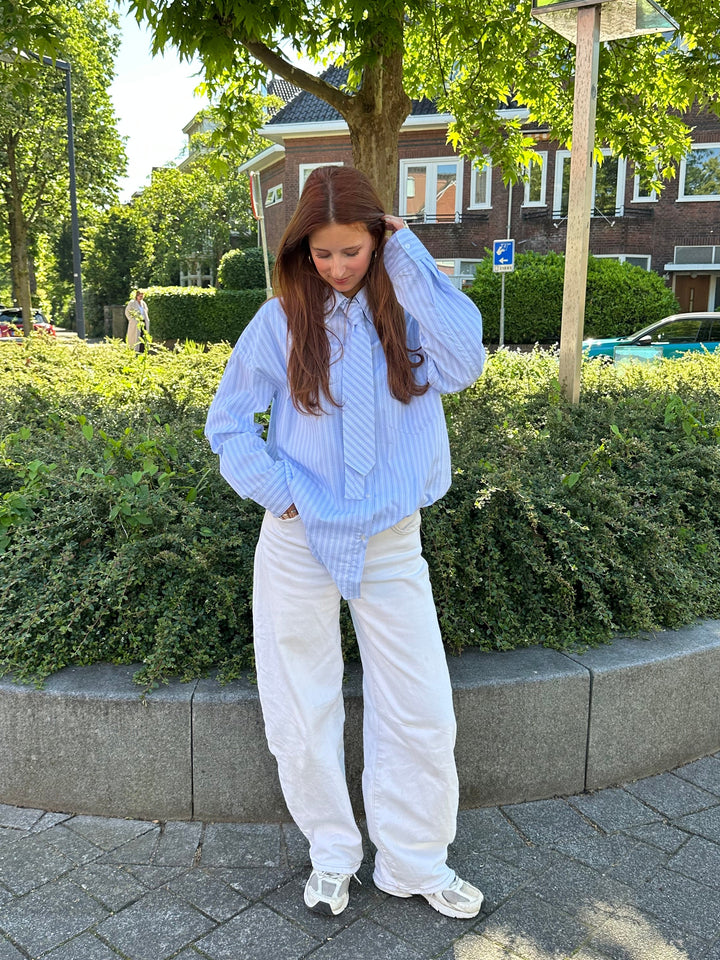 Iconic Tie Blouse