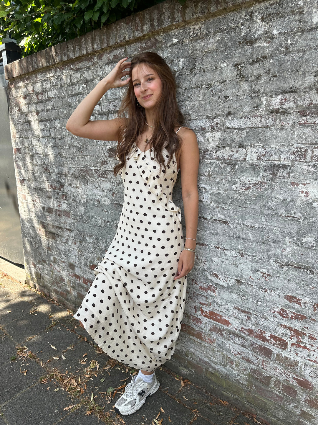 Lola Dot Maxi Dress