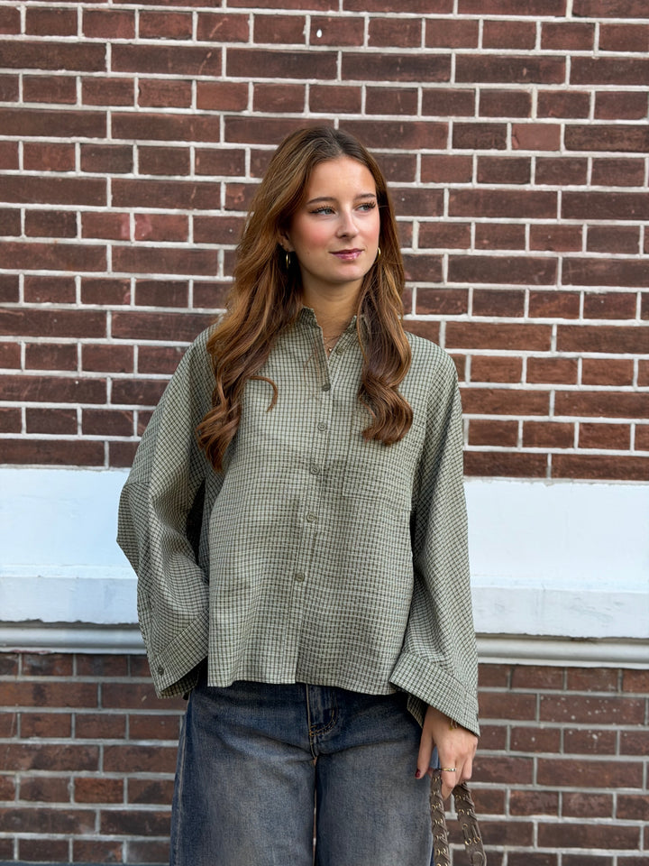 Jula Grid Blouse