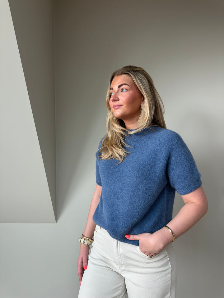 Soft Knit Short Sleeve Top