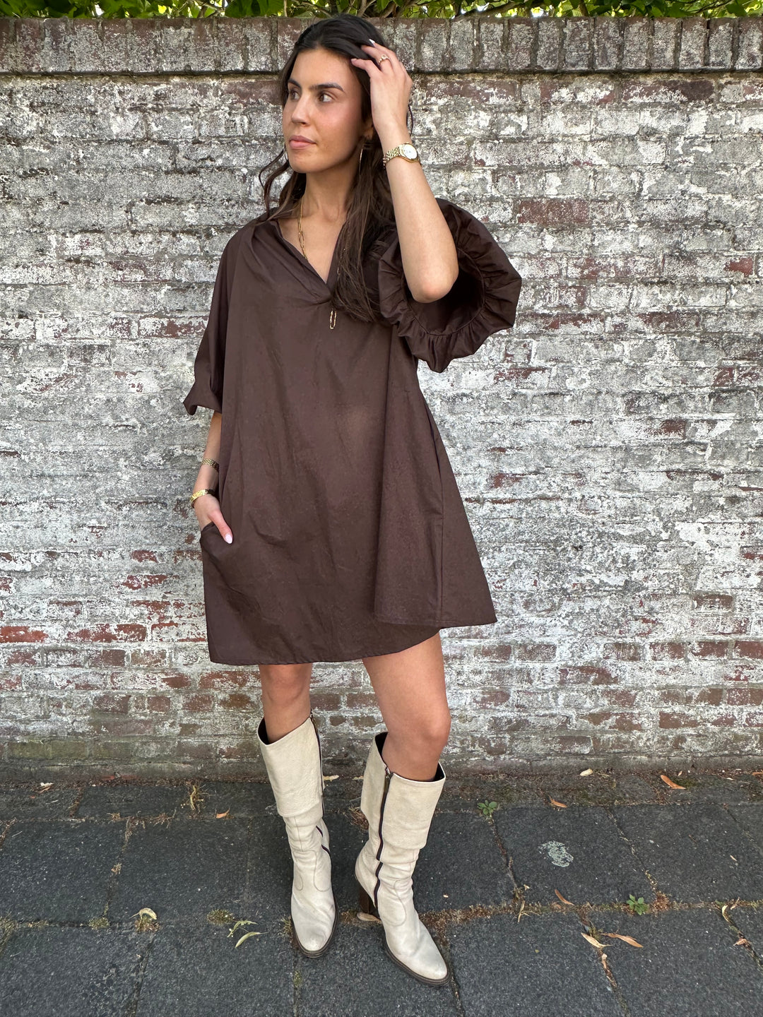 Solène Shirt Dress