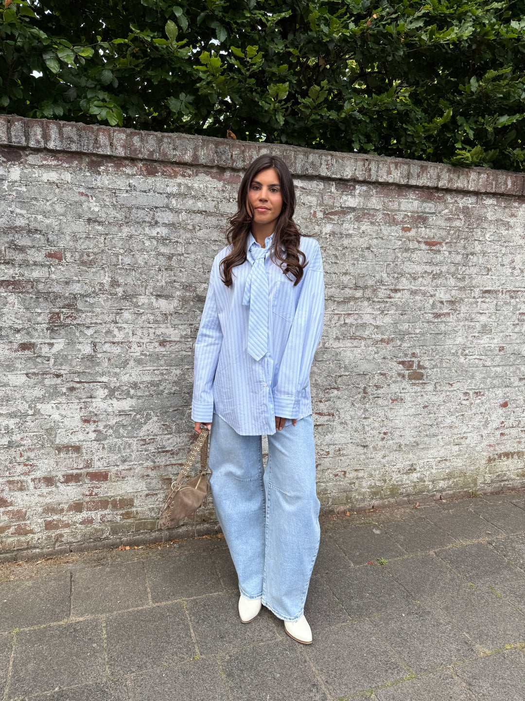 Iconic Tie Blouse
