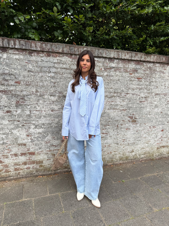 Iconic Tie Blouse