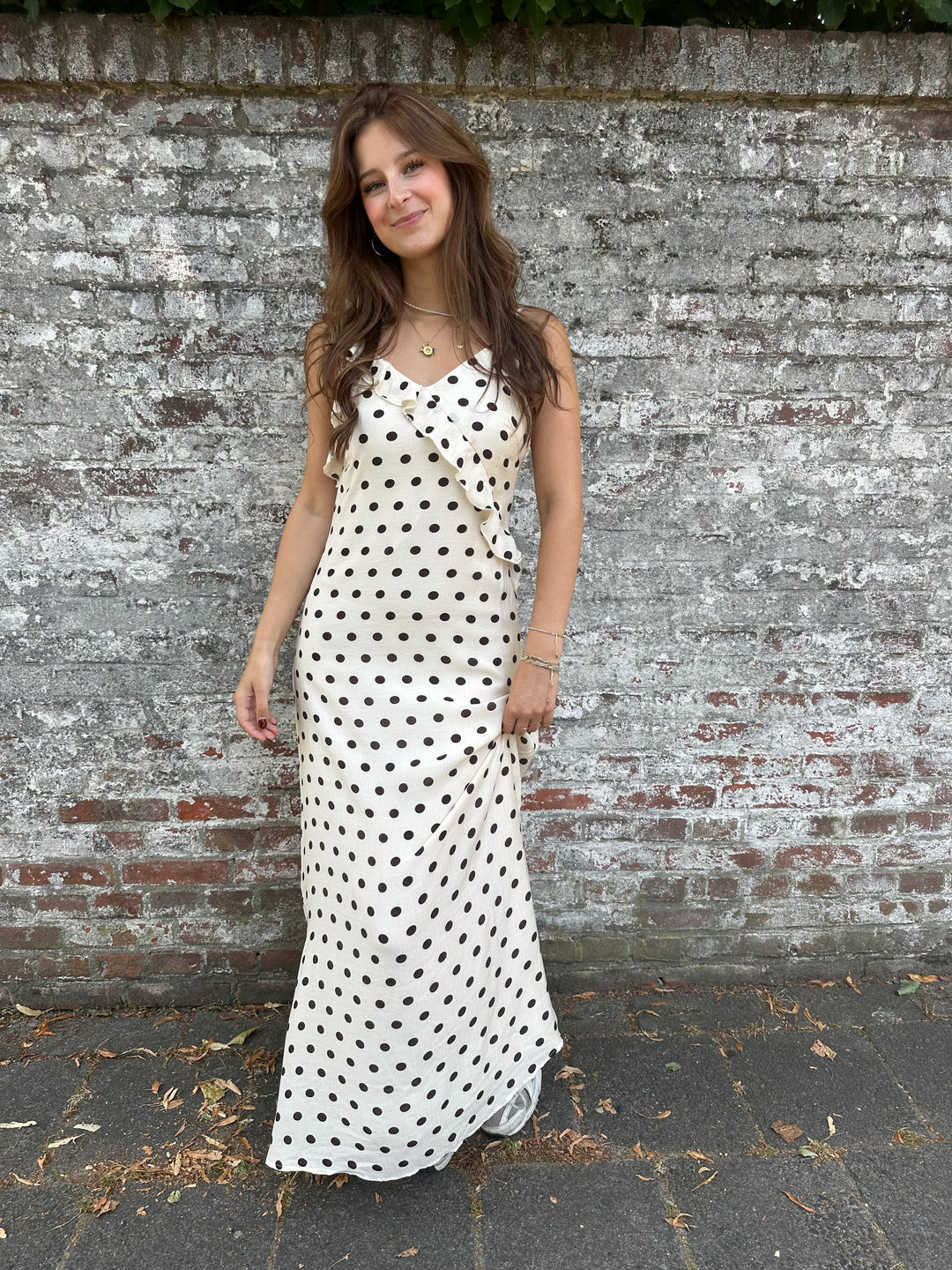 Lola Dot Maxi Dress