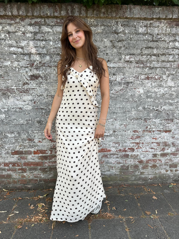Lola Dot Maxi Dress