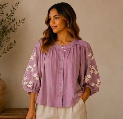 Bibi Embroidery Blouse
