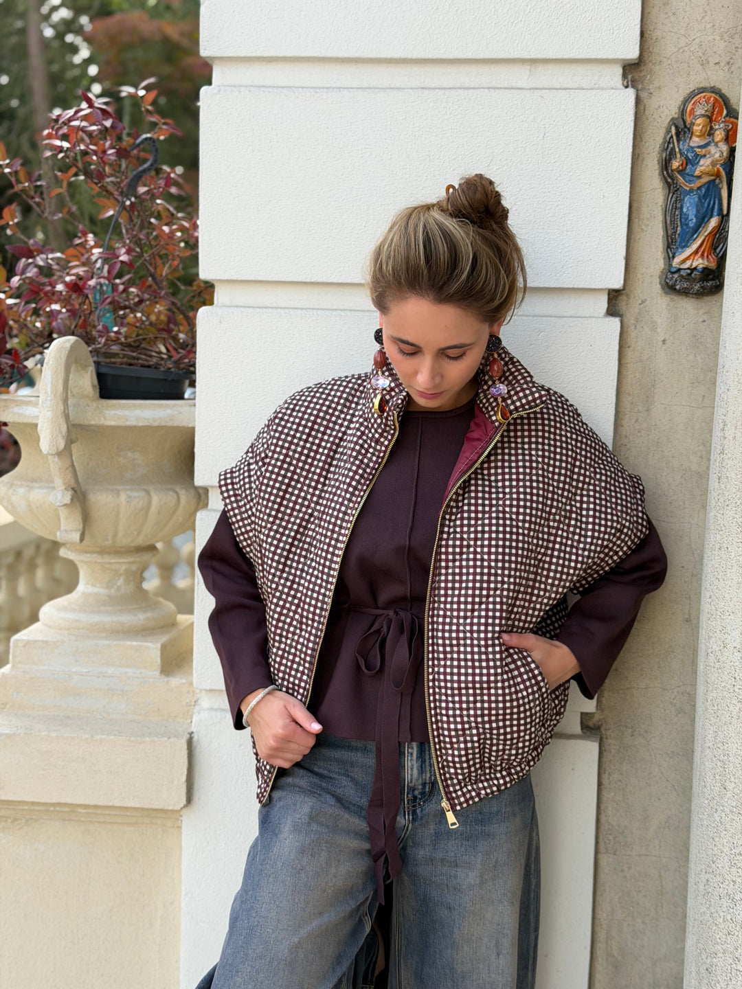 Padded Check Bodywarmer - PRE ORDER