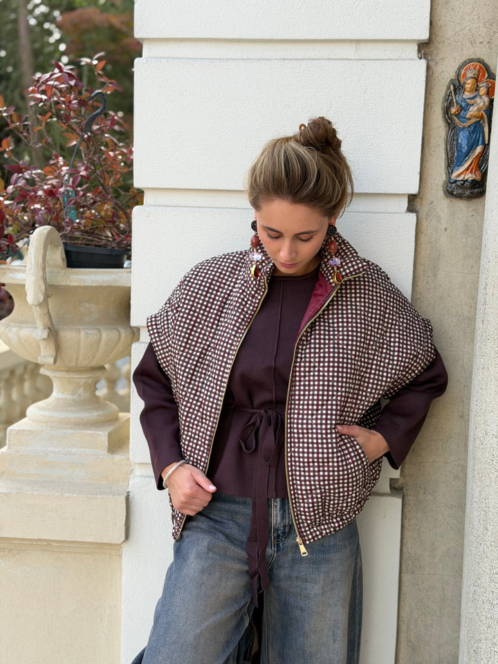 Padded Check Bodywarmer - PRE ORDER