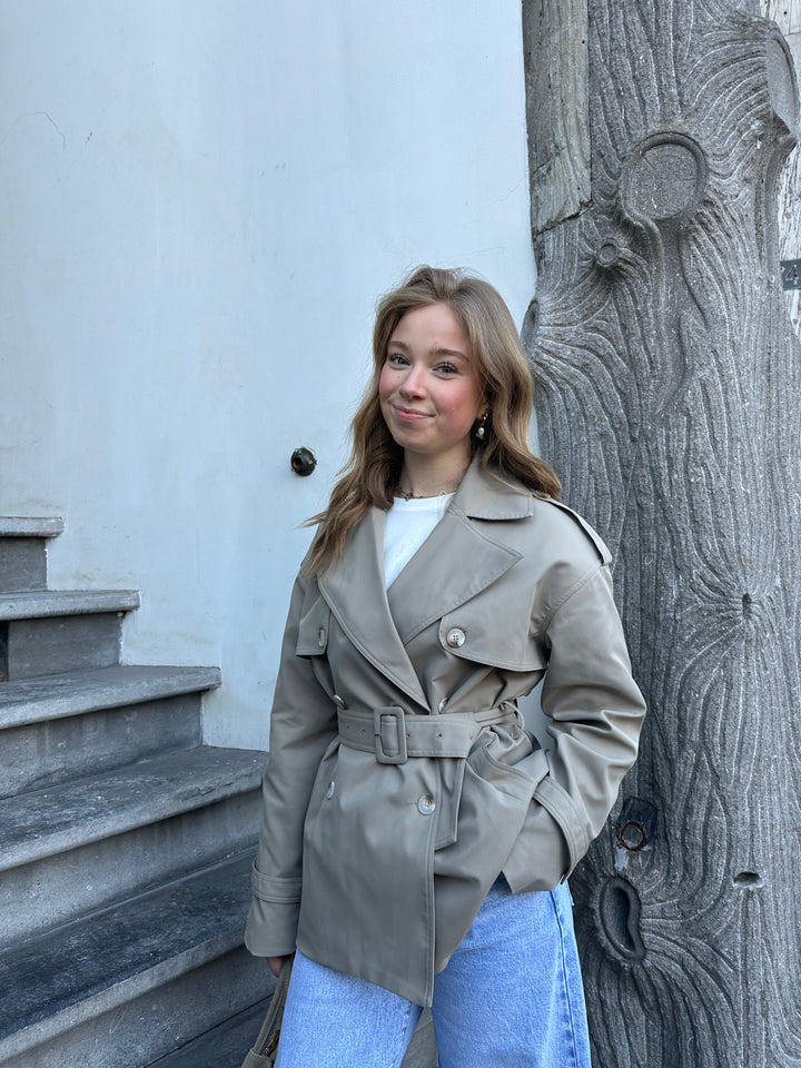 Short Trench Coat