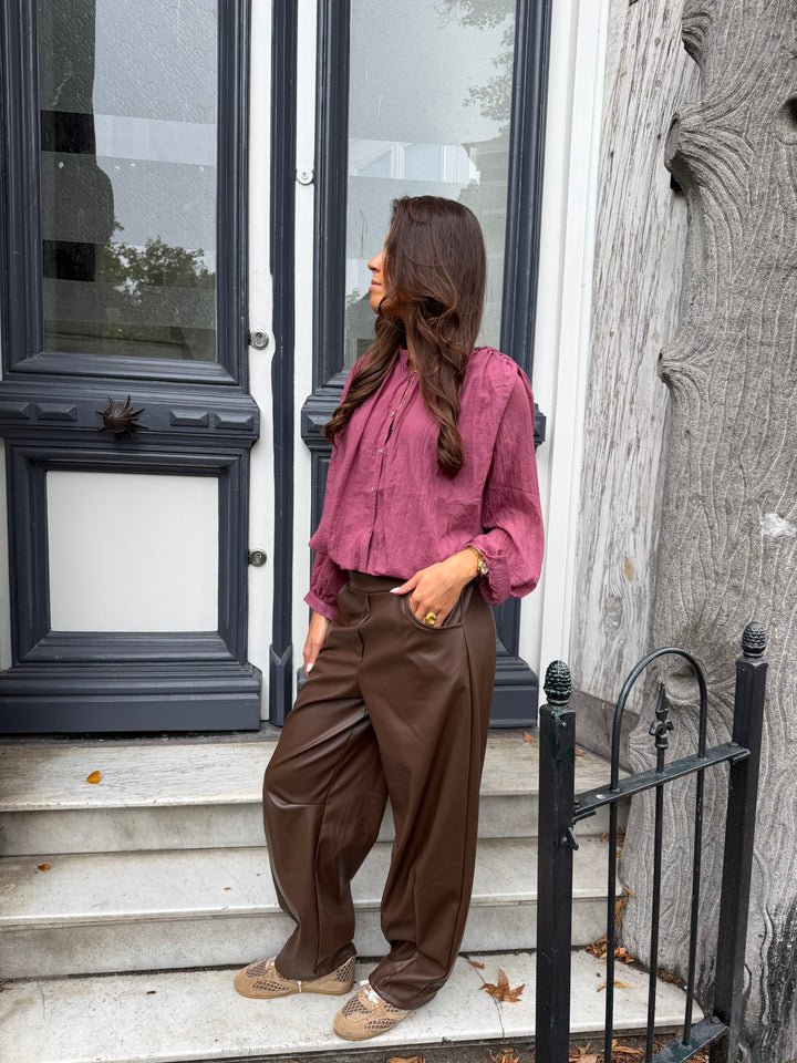 Saar Linen Blouse