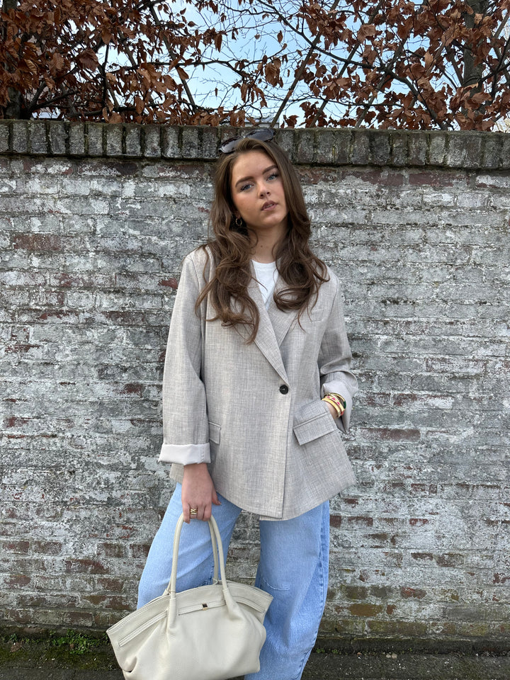 Linen Look Spring Blazer