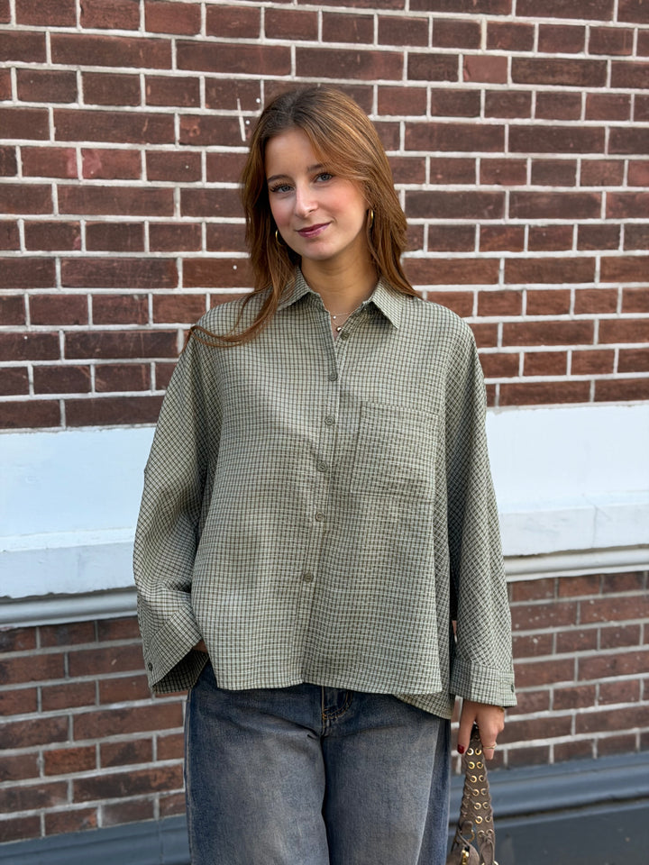 Jula Grid Blouse