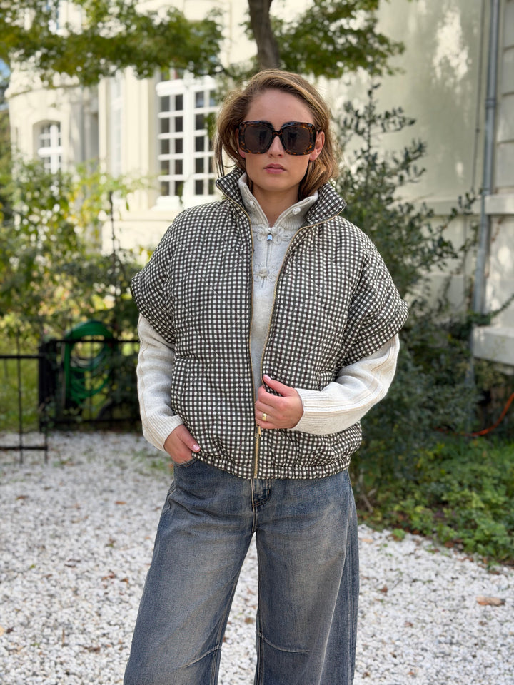 Padded Check Bodywarmer - PRE ORDER