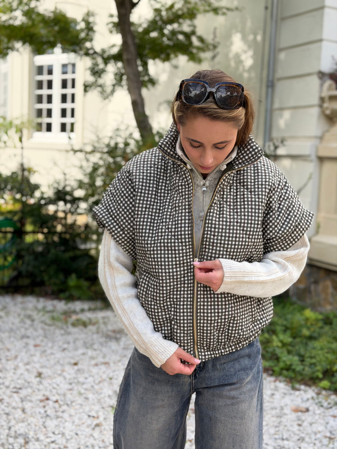 Padded Check Bodywarmer - PRE ORDER