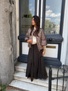 Maxi Plissé Skirt