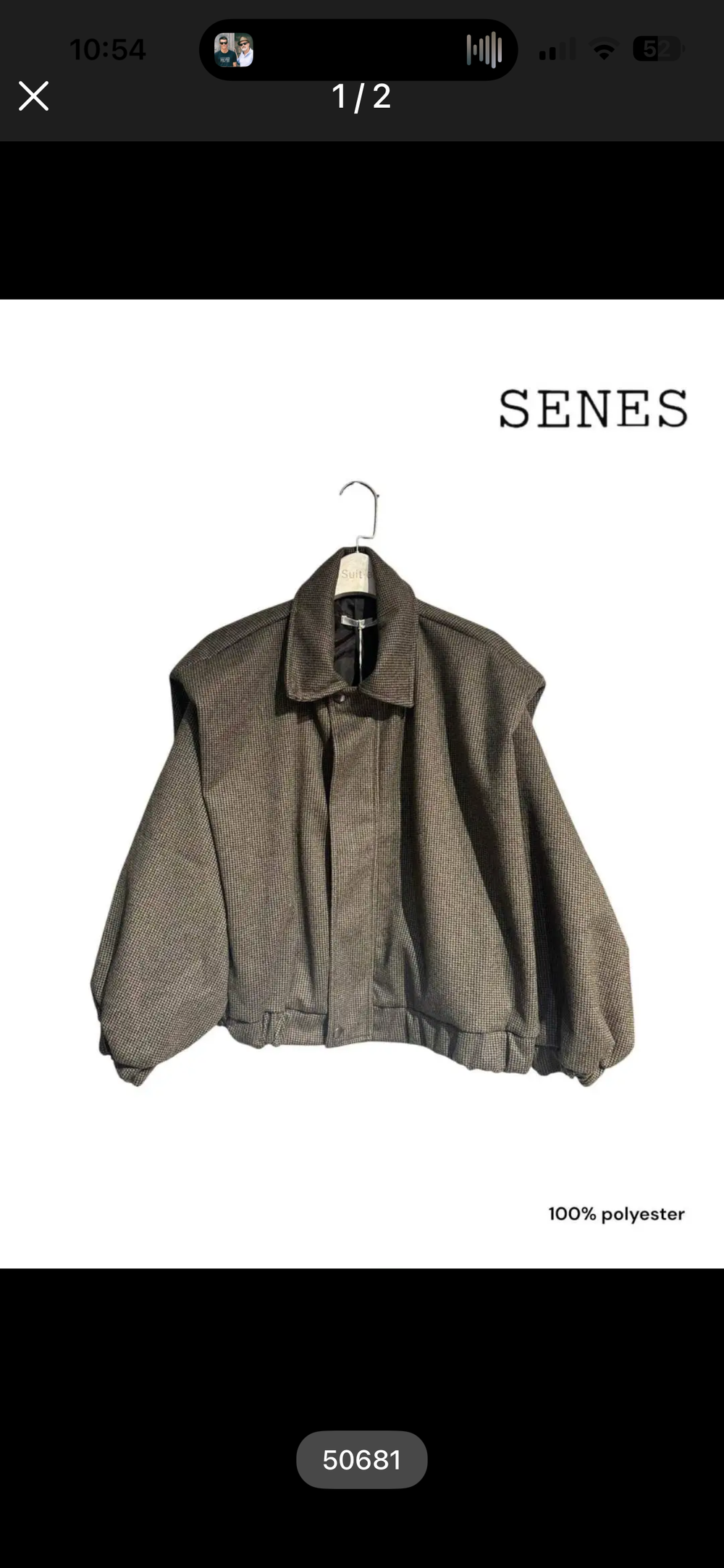 Wende Check Jacket