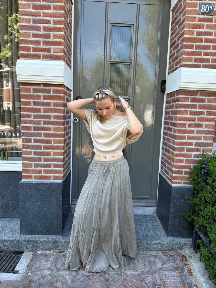 Maxi Plissé Skirt - PRE ORDER