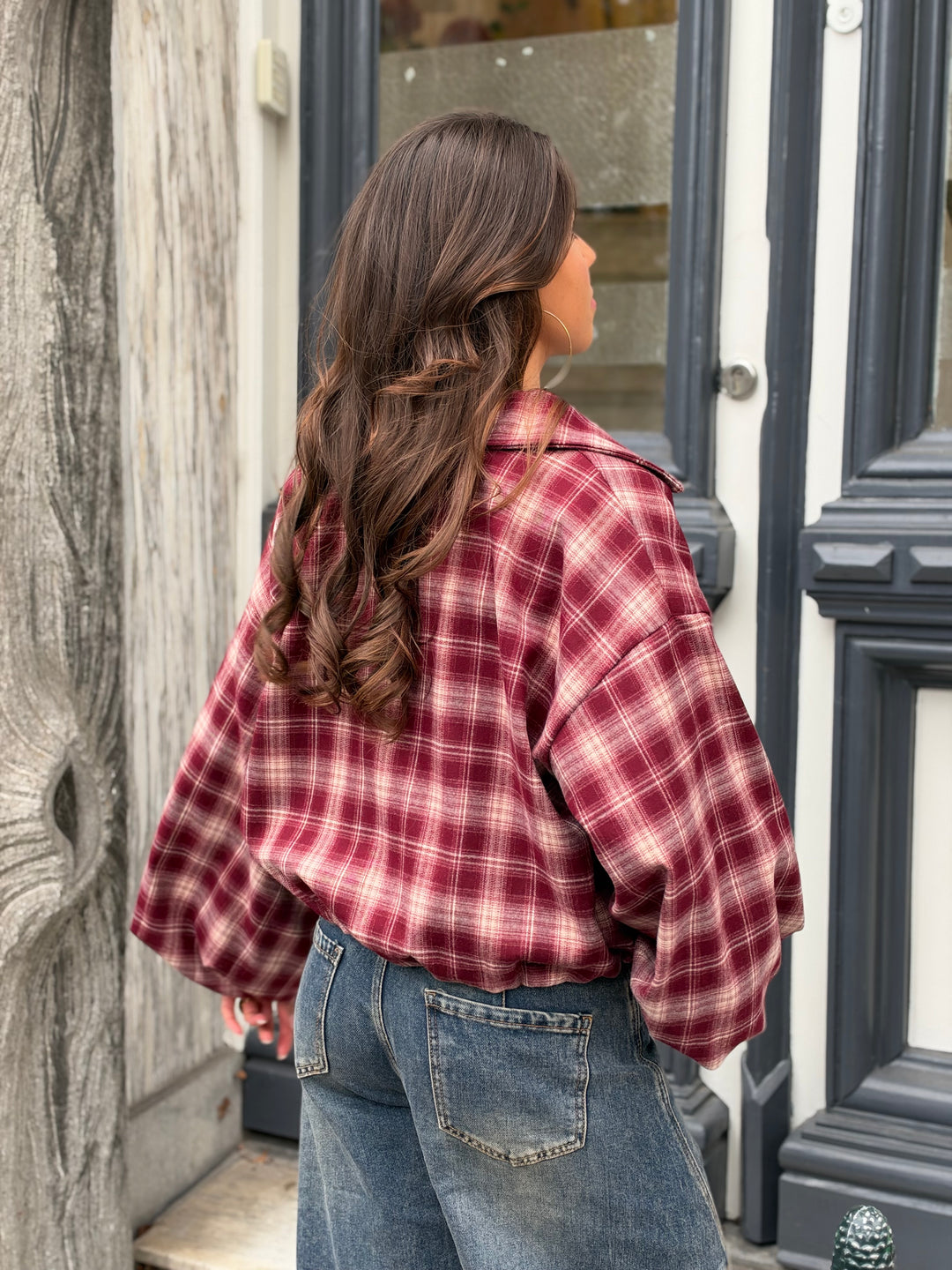 Romy Check Jacket