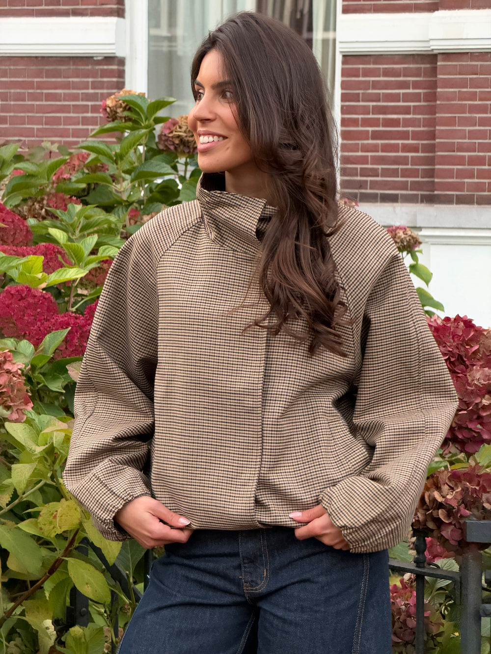 June Check Jacket