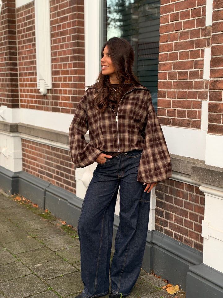 Romy Check Jacket