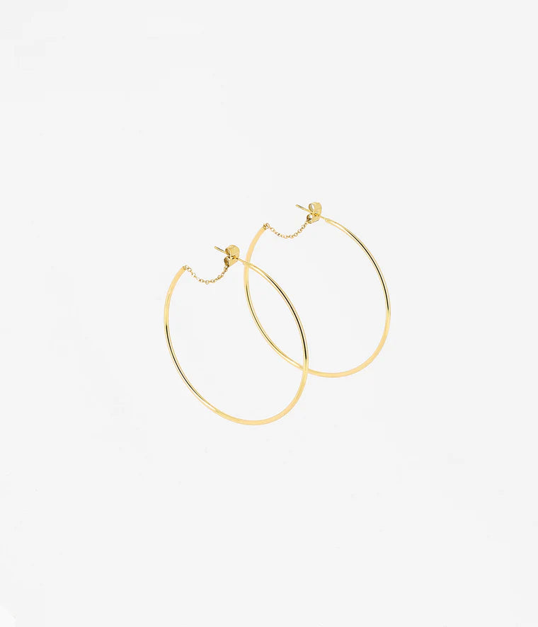 ZAG Bijoux Endless Hoop Earrings
