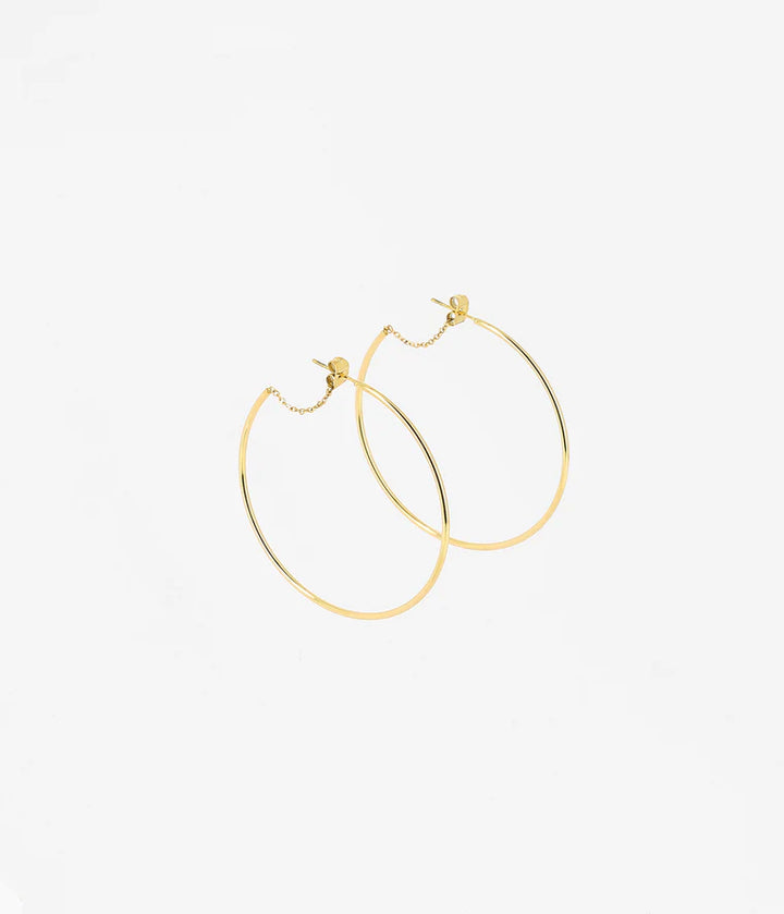 ZAG Bijoux Endless Hoop Earrings
