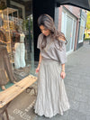 Maxi Plissé Skirt - PRE ORDER