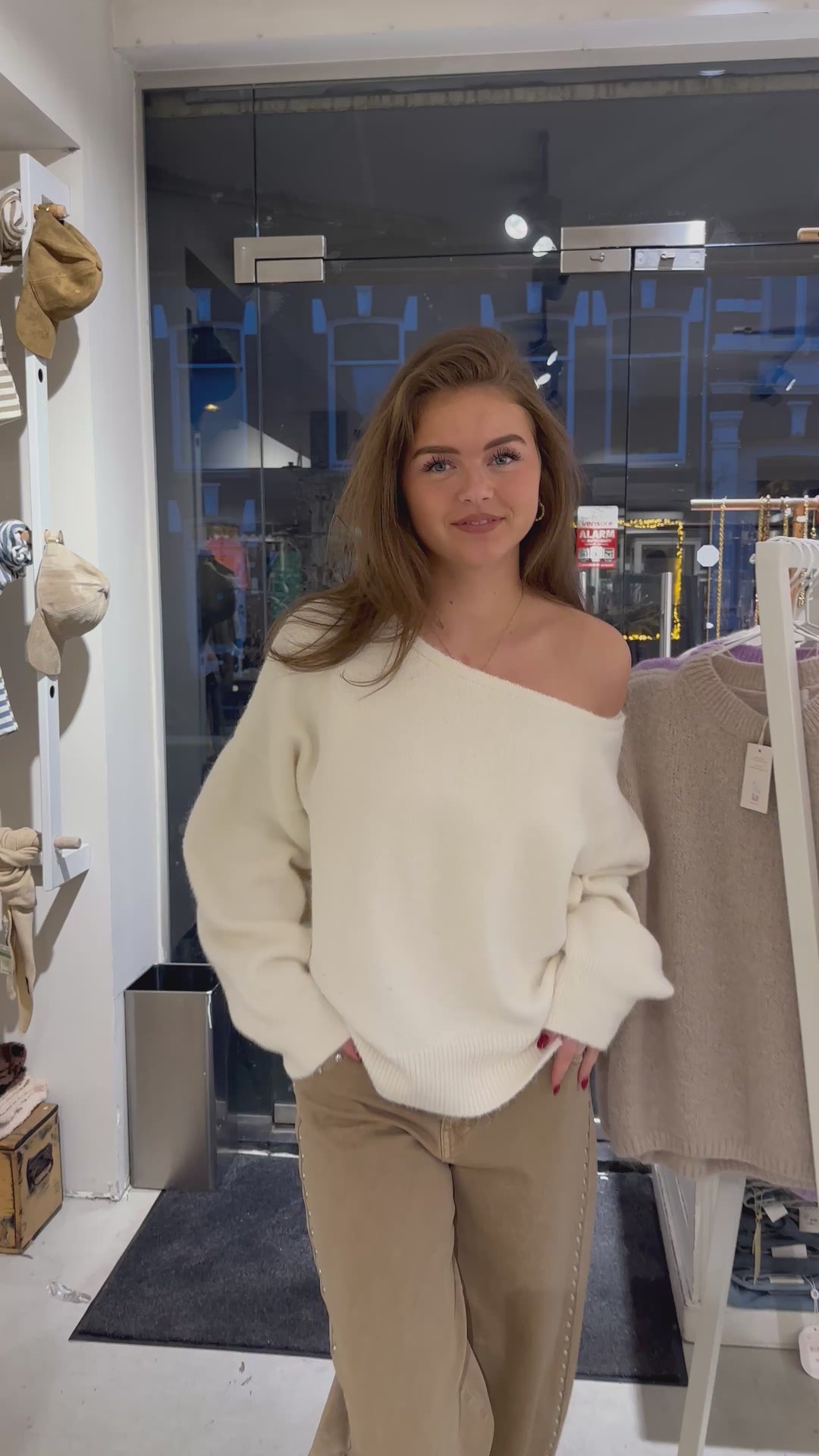 Noa Off-Shoulder Knit