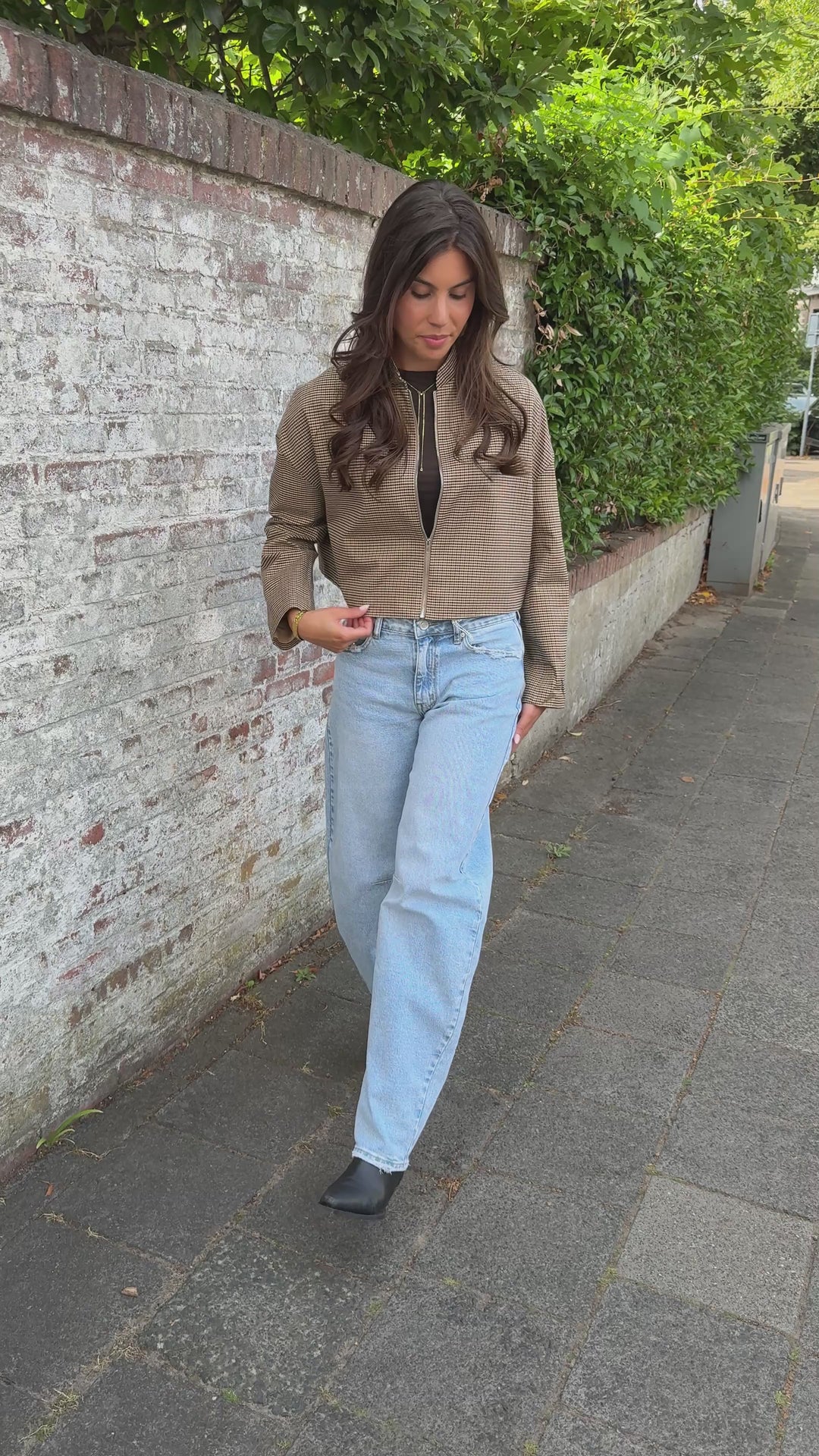 Isla Check Jacket