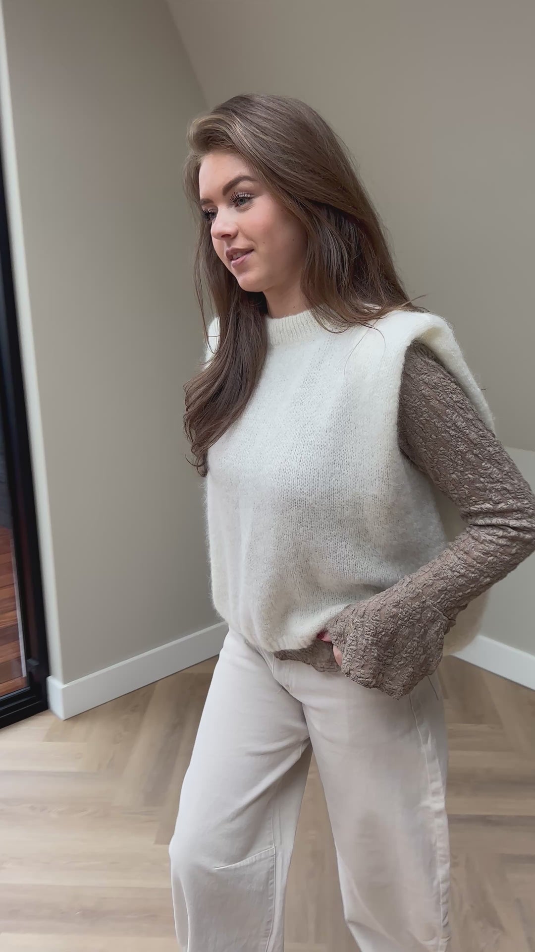 Rosalie Lace Flare Top