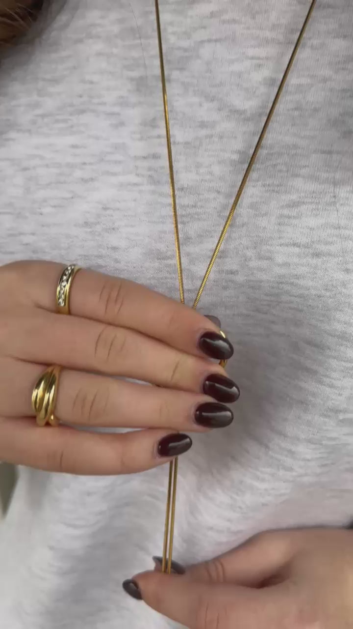 Sliding Heart Necklace