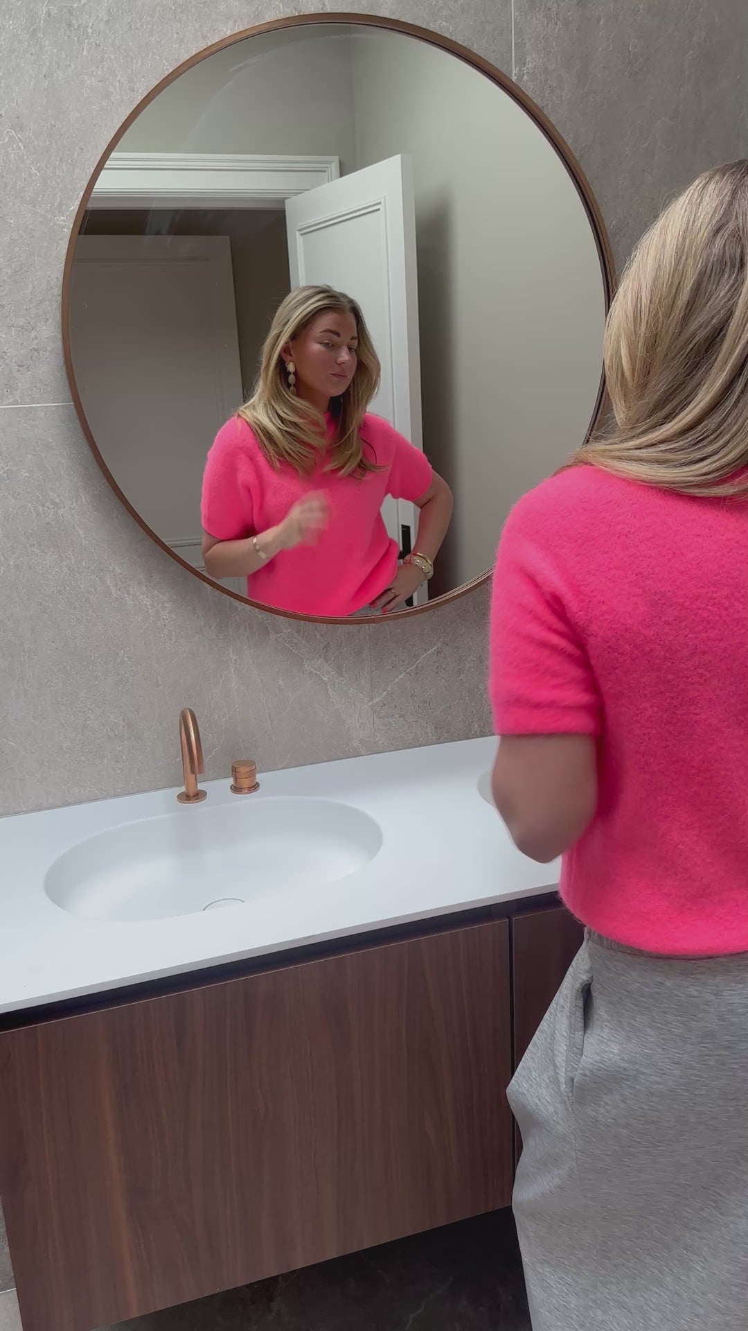 Soft Knit Short Sleeve Top