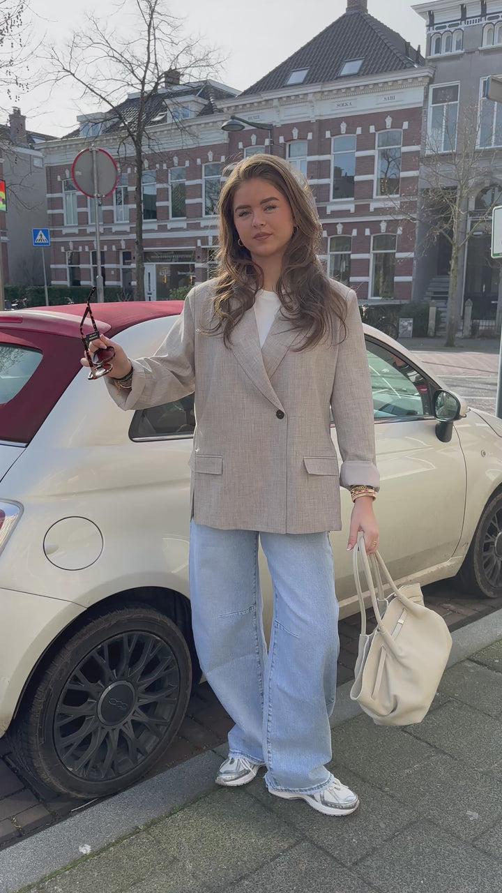 Linen Look Spring Blazer