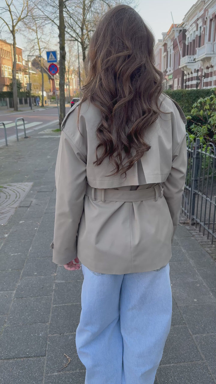 Short Trench Coat
