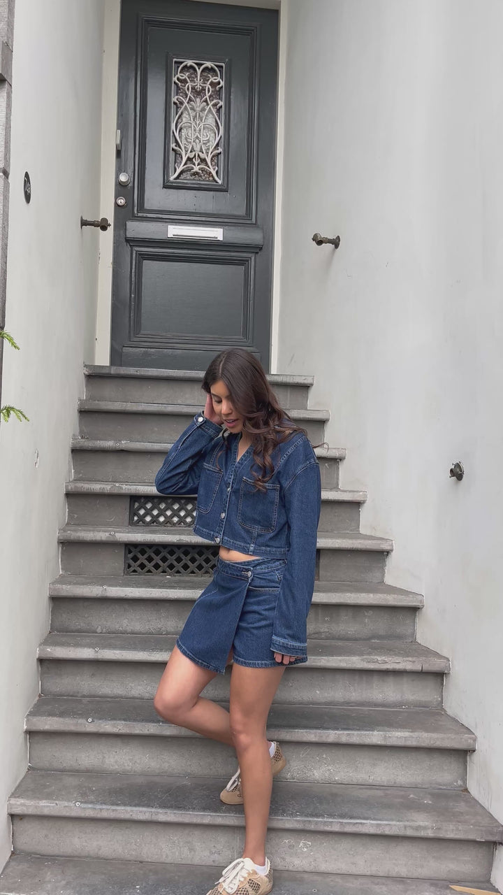 Bella Blue Denim Skirt