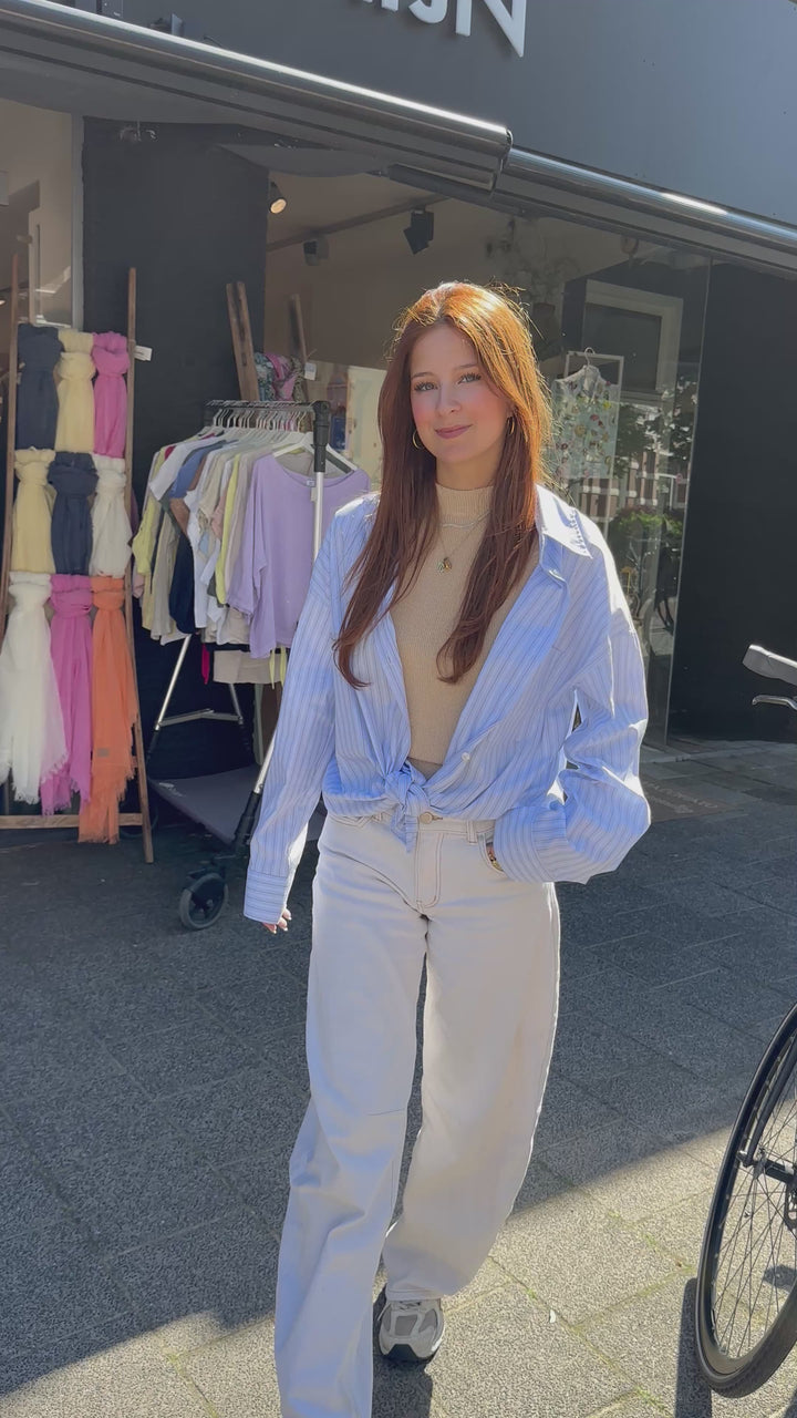 Iconic Tie Blouse