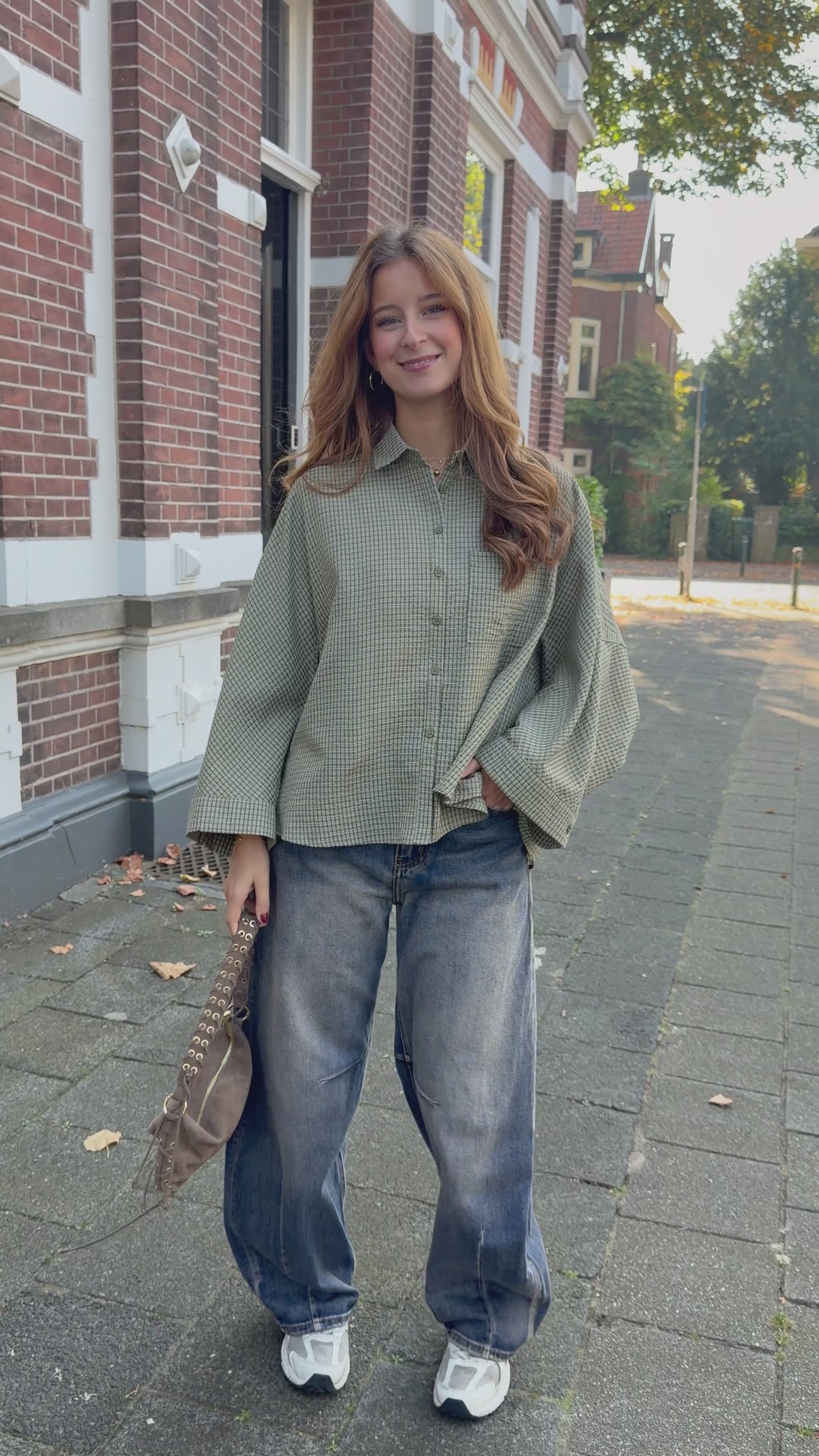 Jula Grid Blouse